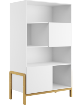 Dětský regál Victor 90 cm bílý