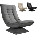 Skládací designové relaxační křeslo Jerrick šedé