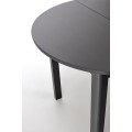 Jídelní rozkládací stůl RINGO 102/142 cm černý