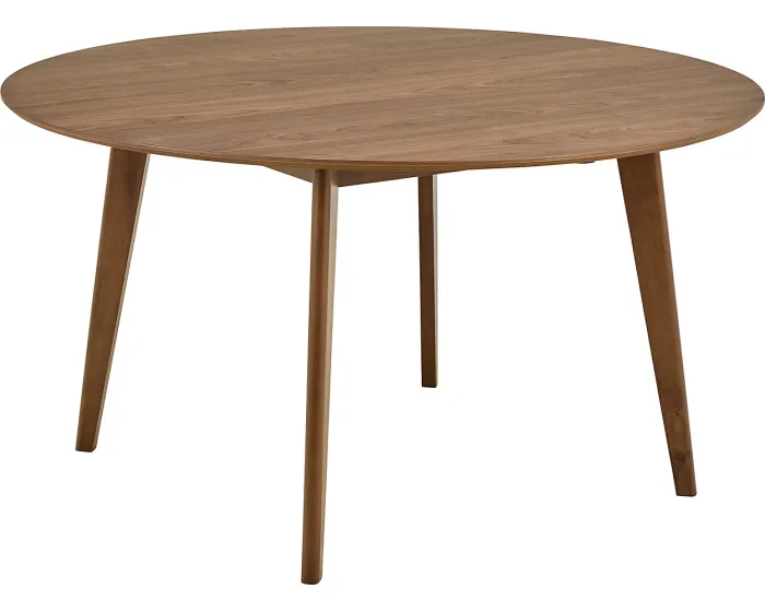 Jídelní kulatý stůl Roxby 140 cm ořech