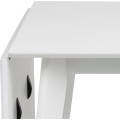 Jídelní rozkládací stůl Roxby 80/120 cm bílý