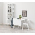 Jídelní rozkládací stůl Roxby 80/120 cm bílý