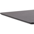 Jídelní rozkládací stůl Roxby 80/120 cm černý