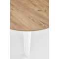 Jídelní rozkládací stůl RINGO 102/142 cm dub craft zlatý/bílý