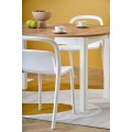 Jídelní rozkládací stůl RINGO 102/142 cm dub craft zlatý/bílý