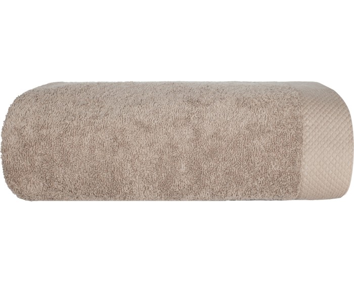 Bavlněný froté ručník BOHO 70x140 cm béžový