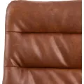 Otočná jídelní židle Dean brandy/černá