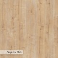 Nástěnný věšák Houseland Trace dub safírový/černý