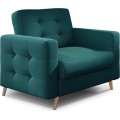 Sedací souprava ASGARD 3+1 Mat Velvet 75 zelená