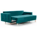 Sedací souprava ASGARD 3+1 Mat Velvet 75 zelená