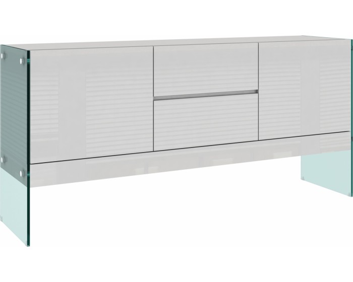 Komoda Soho 180 cm bílá