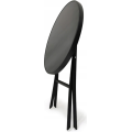 Skládací stolek Oasa 60 cm černý