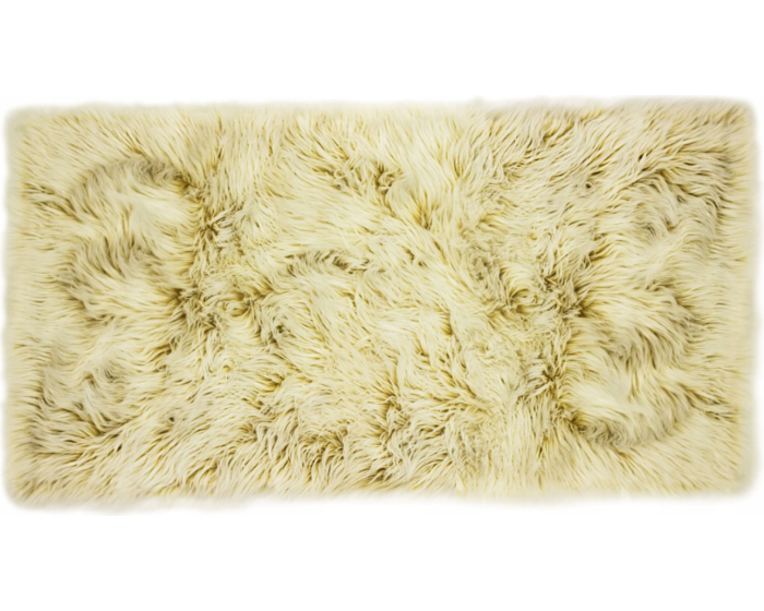 Kusový koberec s vysokým vlasem OMBRE 120 x 160 cm - hořčicový