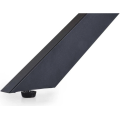 Rozkládací jídelní stůl ACORD 120/200 cm dub přírodní/černý