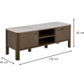 TV stolek Southampton 120 cm dub castello