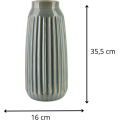Váza Arina 35,5 cm modrá