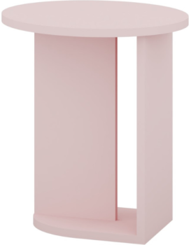 Odkládací stolek Phoebe 03 48 cm růžový