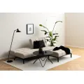 Třímístná rozkládací pohovka Caix 198 cm béžová