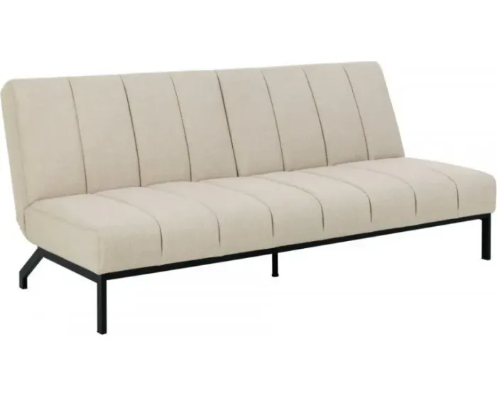Třímístná rozkládací pohovka Caix 198 cm béžová
