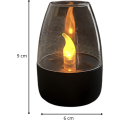 Solární LED lampa Sotto teplá bílá