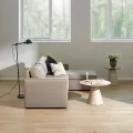 Odkládací stolek Soli 45 cm dub přírodní/šedý