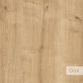 Noční stolek Houseland Pal dub přírodní/černý