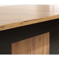 Jídelní rozkládací stůl Venetto 160/410 cm dub Craft zlatý/černý
