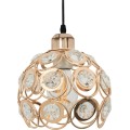 Stropní svítidlo TooLight Loft Crystal I zlatá
