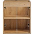 Závěsná skříňka pod umyvadlo Nova Oak s deskou 100 cm bílá/dub evoke