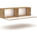 Závěsný TV stolek Vivien 140 cm dub Wotan