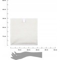 Úložný textilní box SOFT CUBE 30 cm bílý