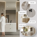 Závěsná skříňka s umyvadlem Tigo 2S 80 cm kašmír