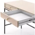 Toaletní stolek Mono II 104 cm béžový/černý