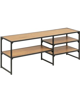 TV stolek Seaford divoký dub/černá
