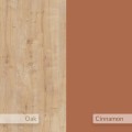 Televizní stolek Houseland Glis dub safírový/skořicově hnědý
