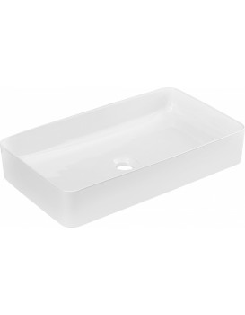 Keramické umyvadlo na desku Slim 61 cm bílé