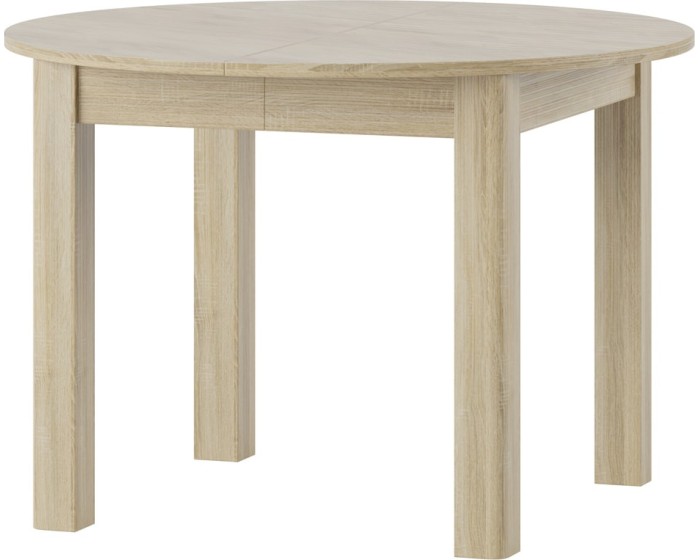 Jídelní rozkládací stůl Uran 01 110/160 cm dub sonoma