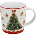 Porcelánový hrnek CHRISTMAS TREE 3 400 ml vícebarevný