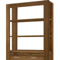 Regál Velvet II 18 125 cm z masivu dub Rustikal