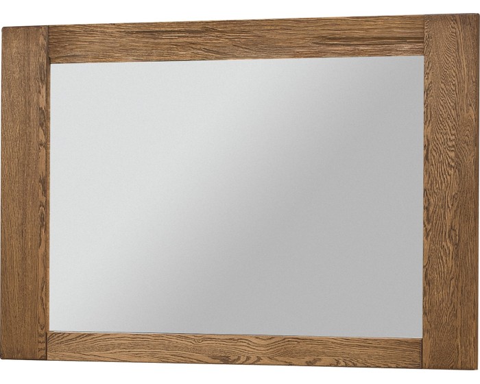 Nástěnné zrcadlo Velvet II 81 105 cm z masivu dub Rustikal