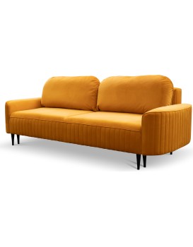 Rozkládací pohovka Vena 244 cm Salvador 10 žlutá