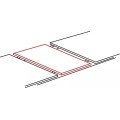 Rozkládací jídelní stůl Dante I 102/144 cm dub artisan/černý