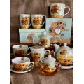 Porcelánový hrnek Van Gogh Slunečnice s infuzérem 430 ml vícebarevný