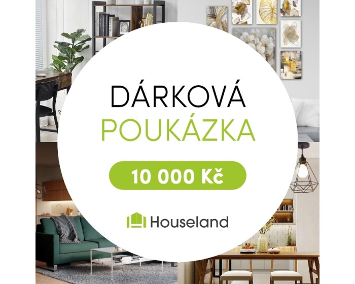 Dárkový poukaz v hodnotě 10000 Kč