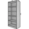 Knihovna Seilf 180 cm bílá