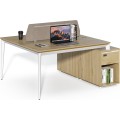 Kancelářská sestava 2 osoby Houseland Profit Max 04 1614 dub/bílá