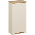 Koupelnová sestava Bali Casad Pati s deskou, umyvadlem, skříňkami a zrcadlem 60 cm kašmírová/dub wotan