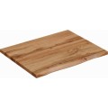Koupelnová sestava Bali Nature Lola s deskou, umyvadlem, skříňkami a zrcadlem 60 cm kašmírová/dub wotan