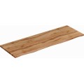 Koupelnová sestava Casad Magic s deskou, umyvadly, skříňkami a LED zrcadlem 140 cm dub wotan