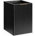 Závěsná skříňka pod umyvadlo Casad s deskou 120 cm dub wotan/černá